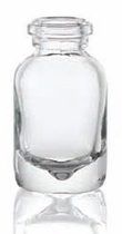 15 ml spray, clear, type 1 moulded glass