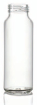 250 ml baby feeding bottle, type 1 moulded glass