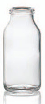 100 ml infusion vial, clear, type 1 moulded glass