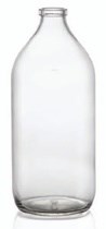 Bild von 1000 ml infusion vial, clear, type 2 moulded glass