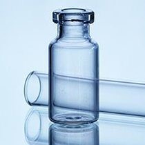 Bild von 20 ml - 20R Injection vial, Amber Type 1 Tubular glass