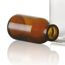 Bild von 250 ml infusion vial, amber, type 1 moulded glass
