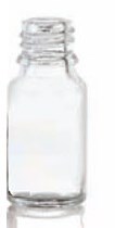 Bild von 5 ml dropper bottle, clear, type 3 moulded glass