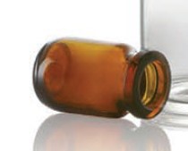 Bild von 5 ml injection vial, amber, type 1 moulded glass