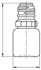 Bild von 10 ml Dropper bottle LDPE system A model 35035, Bild 2