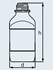 Bild von 1000 ml, Square bottle, Bild 2