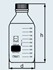 Bild von 150 ml, GL 45 Laboratory glass bottle protect, Bild 2