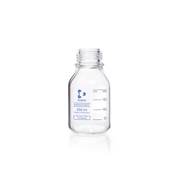 Bild von 250 ml, GL 45 Laboratory glass bottle
